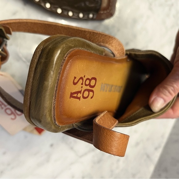 A.S.98 Sandals Size EU 38 or US 8 NWT - Picture 9 of 10